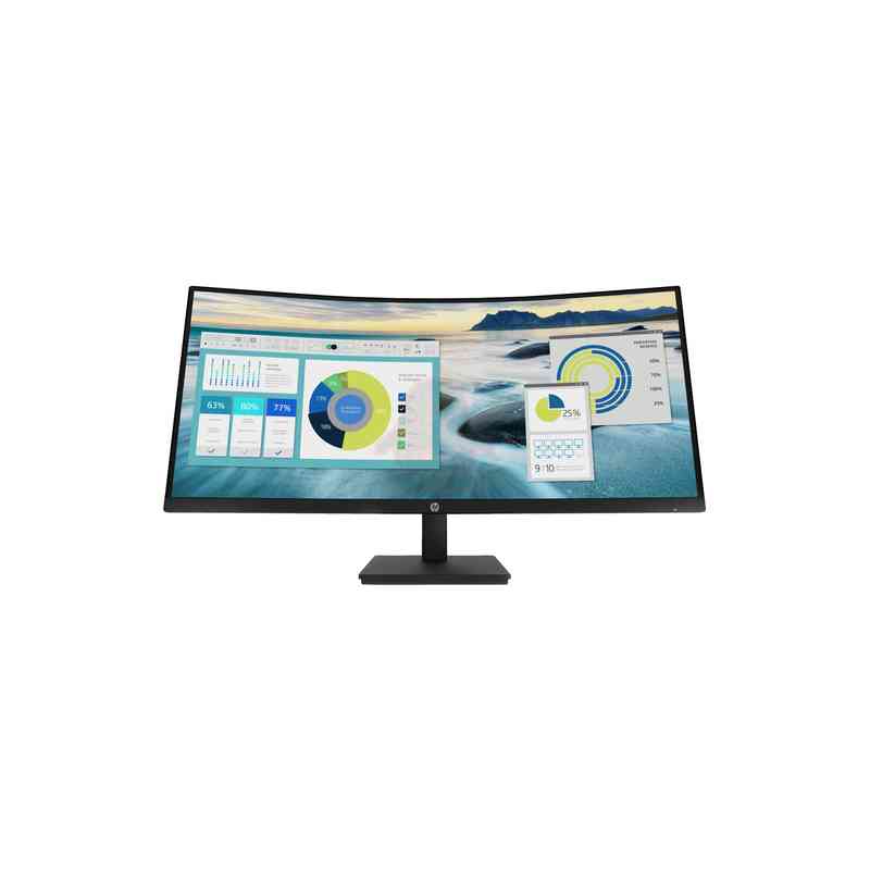 HP P34hc G4 WQHD USB-C Curved Monitor