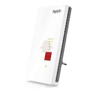 FRITZ!Repeater 2400 INT Ricevitore e trasmettitore di rete Grigio, Bianco 10, 100, 1000 Mbit/s