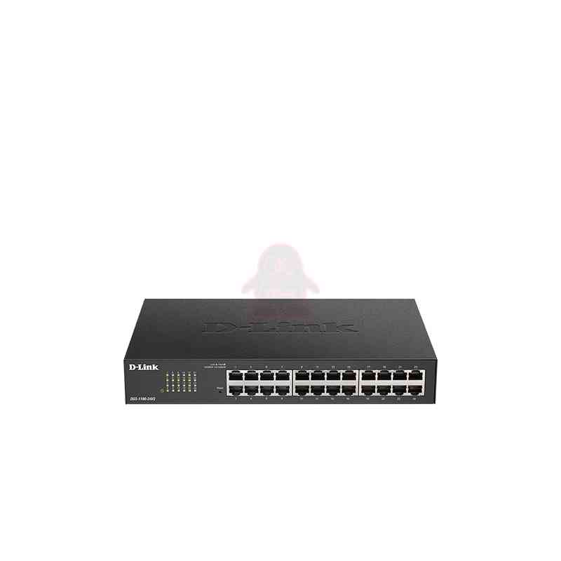 D-Link DGS-1100-24V2 switch di rete Gestito L2 Gigabit Ethernet (10/100/1000) 1U Nero