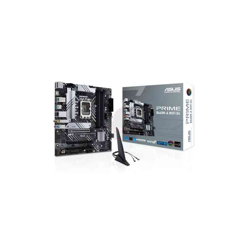 ASUS PRIME B660M-A WIFI D4 Intel B660 LGA 1700 micro ATX