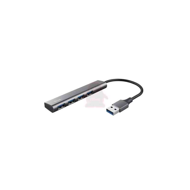 Trust Halyx USB 3.2 Gen 1 (3.1 Gen 1) Type-A 5 Mbit/s Nero, Grigio
