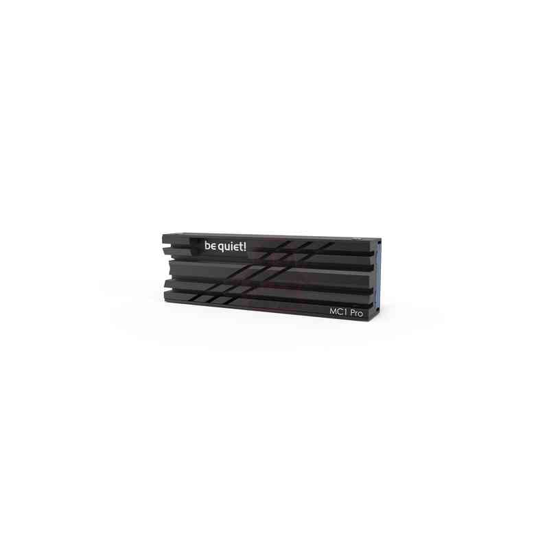 be quiet! MC1 PRO Unità allo stato solido Dissipatore di calore/Radiatore Nero 1 pz