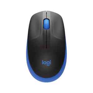 LOGITECH MOUSE WIRELESS M190 FULL-SIZE, OTTICO, USB, BLU