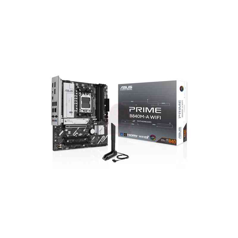 ASUS PRIME B840M-A WIFI AMD B840 Socket AM5 micro ATX