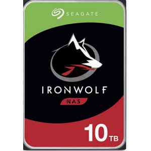 Seagate IronWolf ST10000VN000 disco rigido interno 10 TB 7200 Giri/min 256 MB 3.5" Serial ATA III