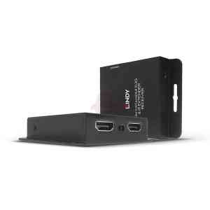 Lindy 38208 moltiplicatore AV Trasmettitore e ricevitore AV Nero