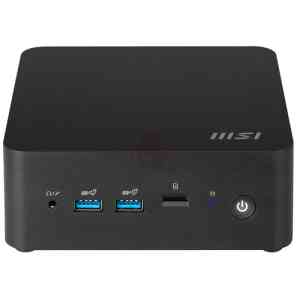 MSI CUBI NUC 1MG-237BEU barebone per PC/stazione di lavoro 0.84L sized PC Nero 150U Intel SoC