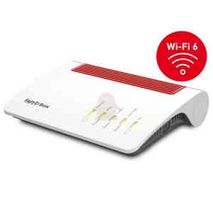 FRITZ!Box 7590 AX router wireless Gigabit Ethernet Dual-band (2.4 GHz/5 GHz) Bianco