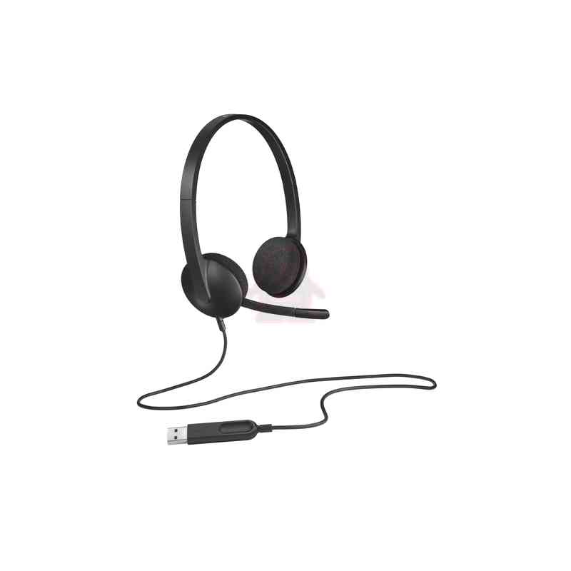 LOGITECH CUFFIE CON MICROFONO H340, USB