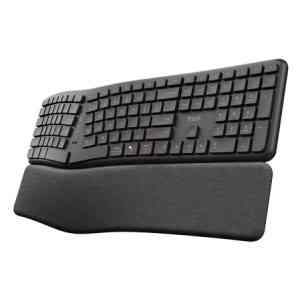 Trust Keyra Tastiera wireless multi-dispositivo ergonomica
