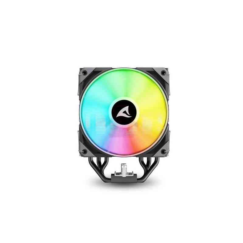 SHARKOON DISSIPATORE AD ARIA 1X 120MM ARGB PWM FAN, 5X COPPER PIPES, DIRECT TOUCH, TDP 230W, EFFETTO