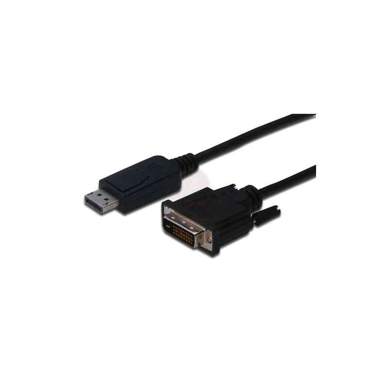 DIGITUS CAVO ADATTATORE DISPLAY PORT MASCHIO TO DVI-D(24+1) MASCHIO