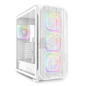 SHARKOON CASE AK5M RGB ATX WHITE