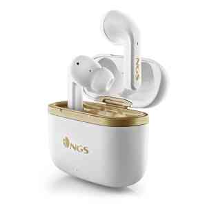 NGS CUFFIE TROPHY WHITE AUTONOMIA A 20 ORE CONTROLLI TOUCH TRUE WIRELESS
