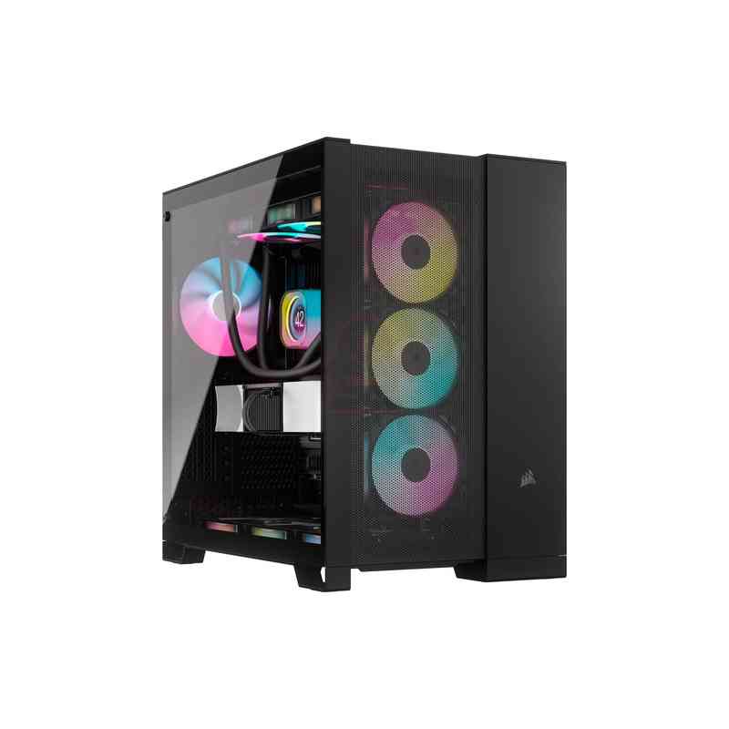 CORSAIR CASE 6500D AIRFLOW TEMPERED GLASS MID-TOWER, BLACK