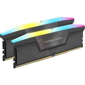 CORSAIR RAM VENGEANCE RGB DDR5 64GB (2 x 32GB) DDR5 6000 CL30-36-36-76 1.40V INTEL XMP  AMD EXPO -
