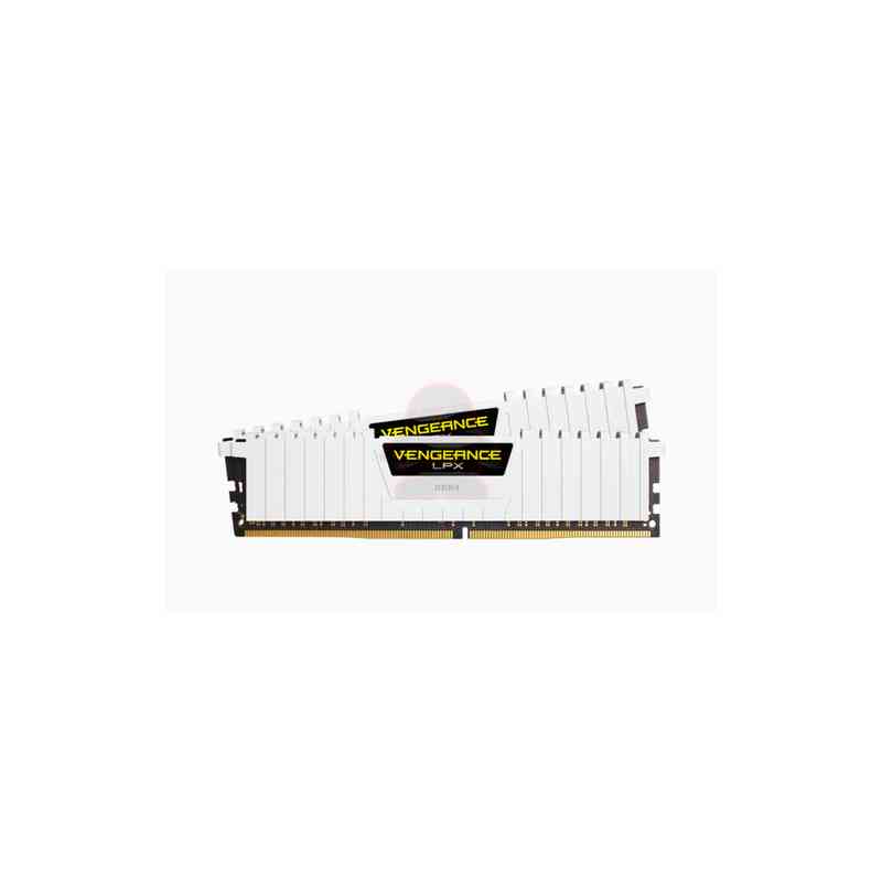 CORSAIR RAM VENGEANCE LPX 16GB 2x8GB DDR4 3200 PC4-25600 C16 1.35V DESKTOP MEMORY - WHITE