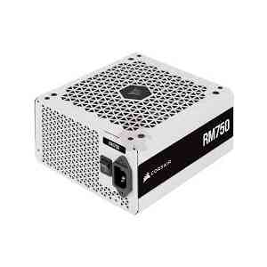 CORSAIR ALIMENTATORE RM750E WHITE, 750 WATT, CYBENETICS GOLD CERTIFIED, FULLY MODULAR POWER SUPPLY