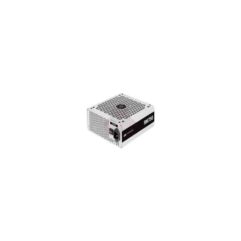 CORSAIR ALIMENTATORE RM750E WHITE, 750 WATT, CYBENETICS GOLD CERTIFIED, FULLY MODULAR POWER SUPPLY