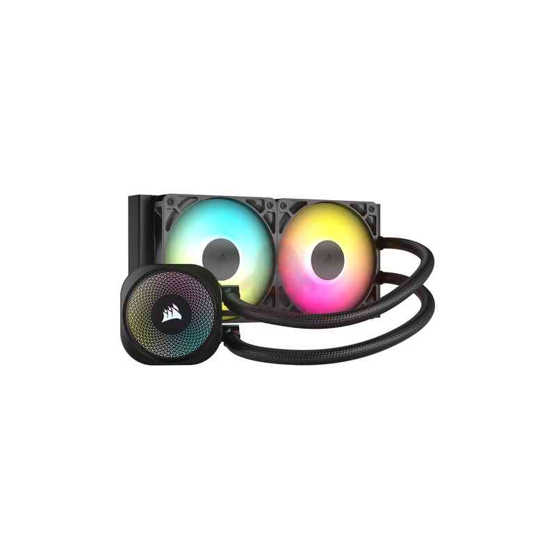 CORSAIR DISSIPATORE A LIQUIDO NAUTILUS 240, ARGB, 240MM RADIATOR, LIQUID CPU COOLER