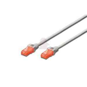 DIGITUS CAVO DI RETE UTP, CAT 6, NON SCHERMATO, 3MT, GRIGIO