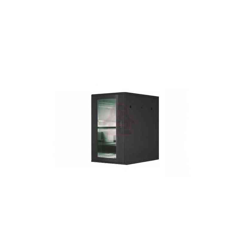 DIGITUS ARMADIO 9 UNITA DA MURO LINEA SOHO (A)509 X (L)600 X (P)600 MM. COLORE NERO RAL9005