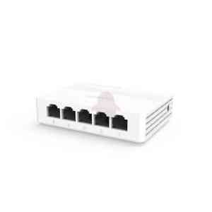 HIKVISION SWITCH 8 PORT GIGABIT UNMANAGED DESKTOP SWITCH 8 GIGABIT RJ45 PORTS, DESKTOP PLASTIC SWITC