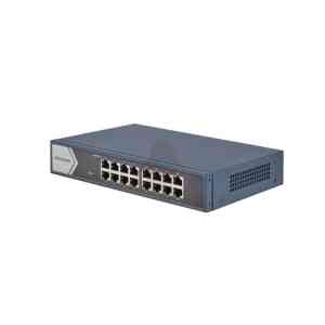 HIKVISION SWITCH 16 PORT GIGABIT UNMANAGED SWITCH 16  GIGABIT RJ45 PORTS, 19-INCH RACK-MOUNTABLE STE