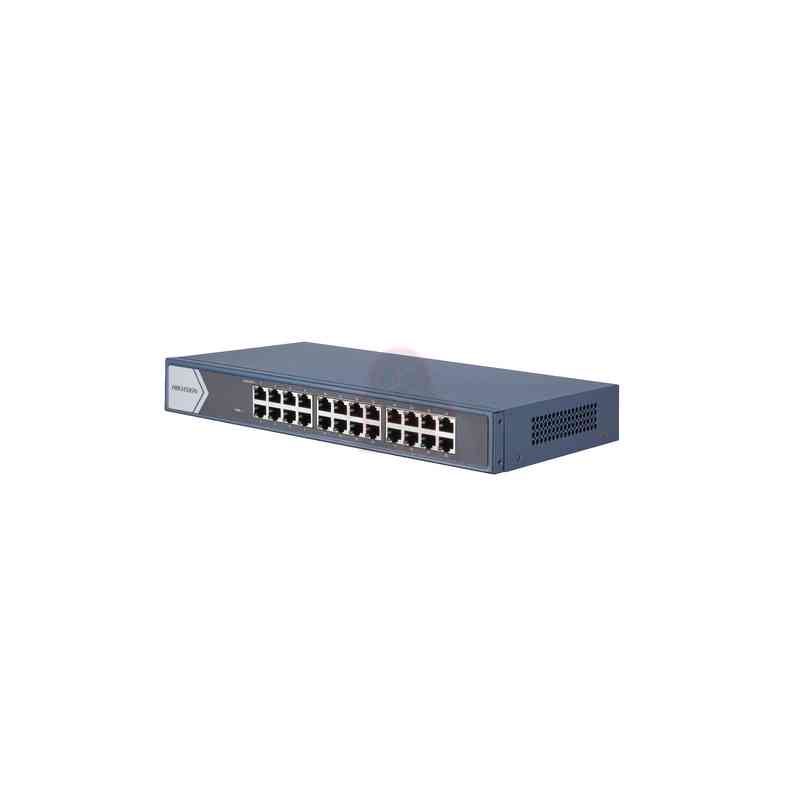 HIKVISION SWITCH 24 PORT GIGABIT UNMANAGED SWITCH 24  GIGABIT RJ45 PORTS, 19-INCH RACK-MOUNTABLE STE