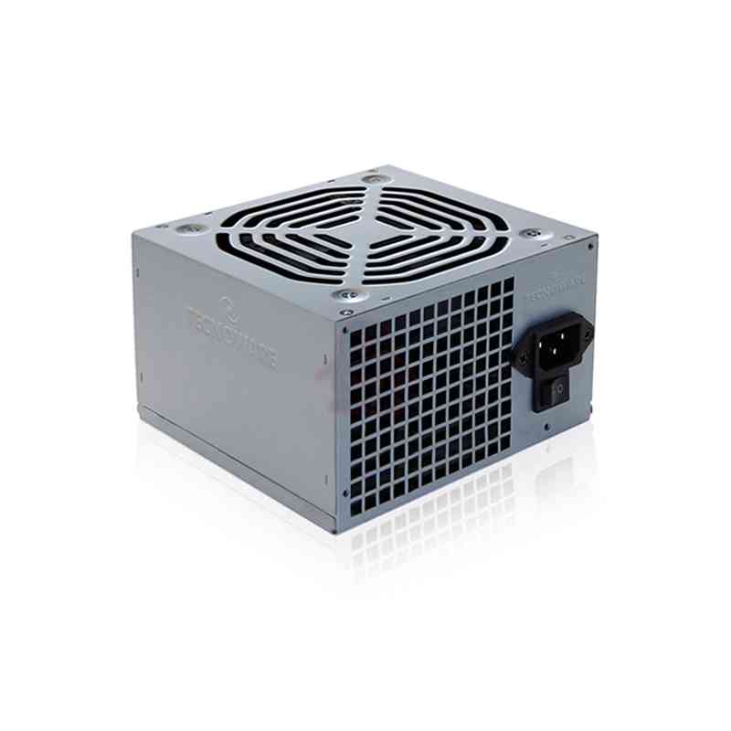 TECNOWARE ALIMENTATORE PER PC, FREE SILENT 500WATT, ATX, 150X140X85MM, COLORE GRIGIO, CONFEZIONE SINGOLA COLOR MARRONE