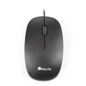 NGS MOUSE OTTICO 1000DPI USB 3 TASTI NERO