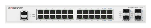 FORTISWITCH-124F FORTISWITCH-124F SWITCH CON 24 P. GE + 4 P. SFP+ + 1 P. CONSOLE RJ45