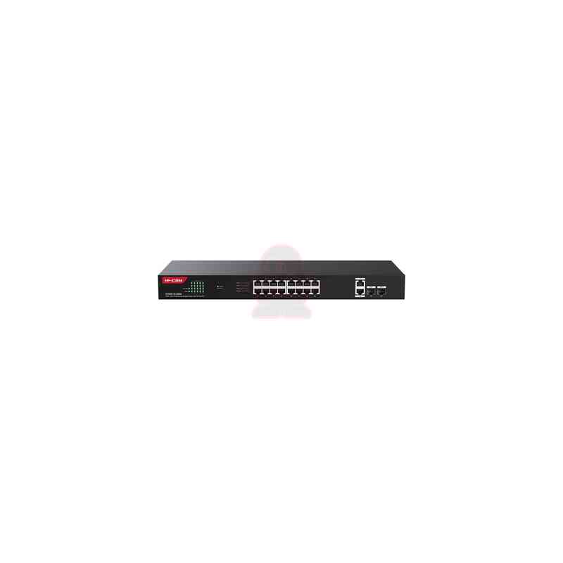 IP-COM SWITCH POE UNMANAGED, 20 PORT, 16 POE