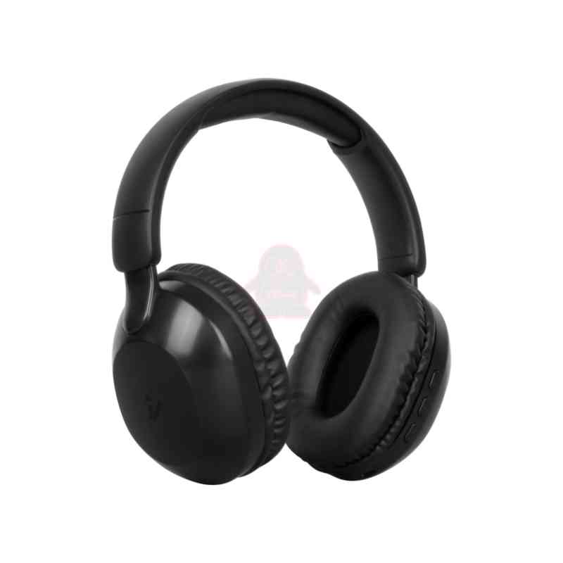 VULTECH CUFFIE BLUETOOTH 5.3 OCTOPUS, NERE CON MICROFONO E CONTROLLO TRACCIA, TYPE C, BATTERIA 300MA