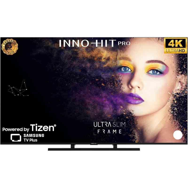 INNOHIT SMART TV 65" TIZEN 4K UHD SAMSUNG TV + ORIGINAL SAMSUNG REMOTE