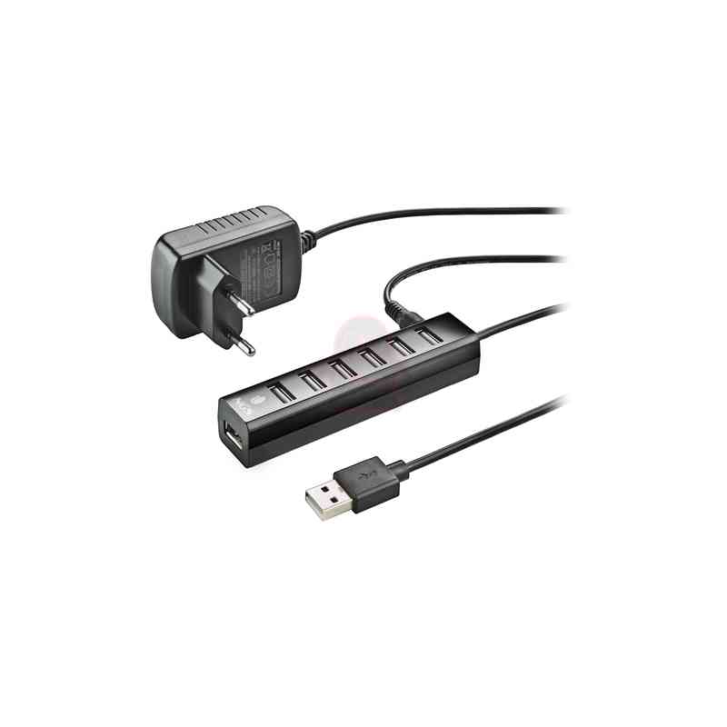 NGS HUB USB 2.0 7 PORTE CON ADATTATORE DI ALIMENTAZIONE
