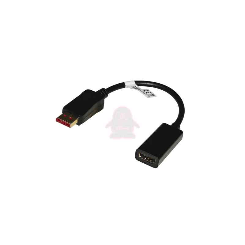 LINK ADATTATORE DISPLAYPORT 1.4 MAS - HDMI 2.0 FEM CONTATTI DORATI 4KX2K60HZ HDR