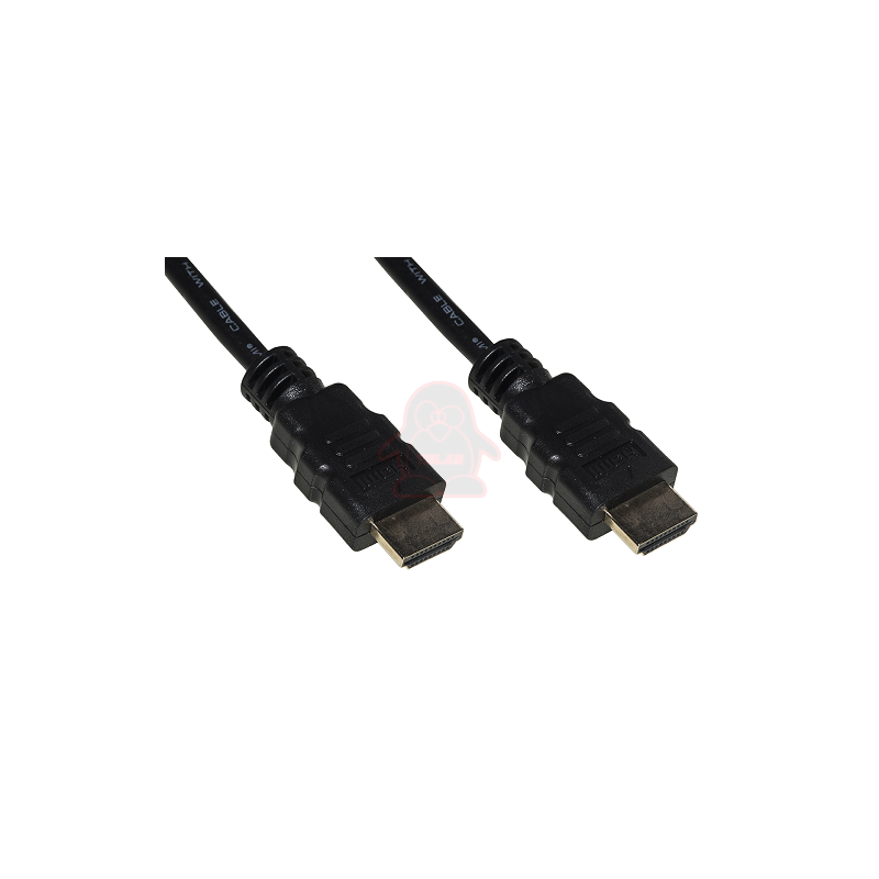 LINK CAVO HDMI 4KX2K CONTATTI DORATI MT 1,5 COLORE NERO