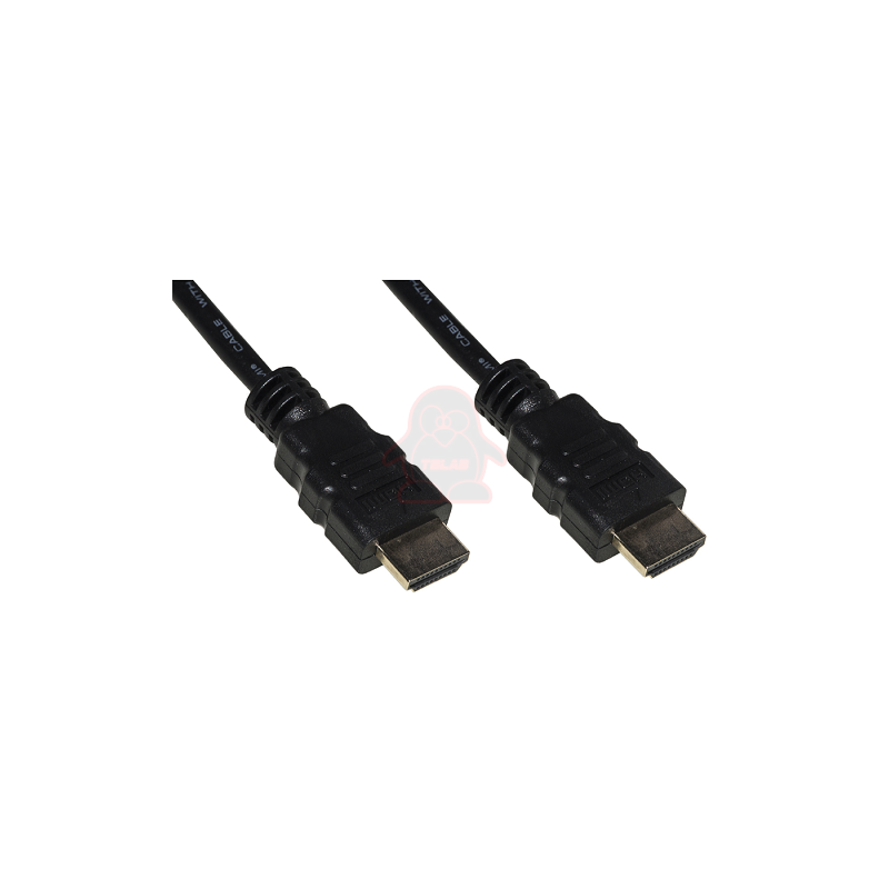 LINK CAVO HDMI 4KX2K CONTATTI DORATI MT 3 COLORE NERO