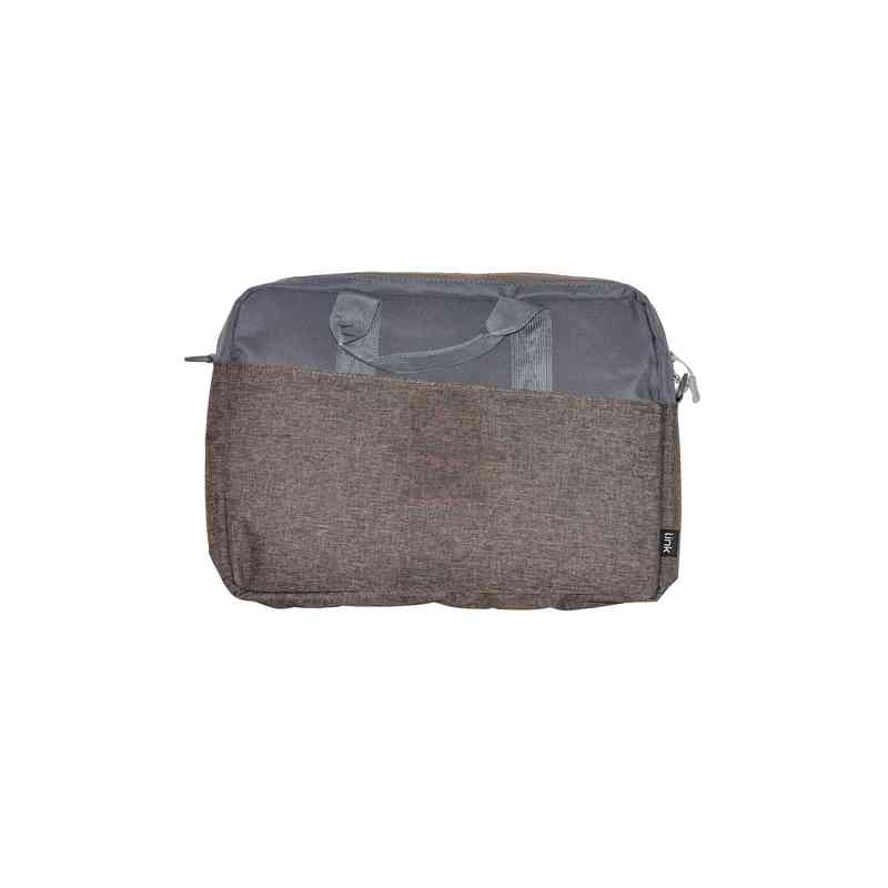 LINK BORSA PER NOTEBOOK 15.6 IN PLASTICA RICICLATA RPET 42X29X6 GRIGIO