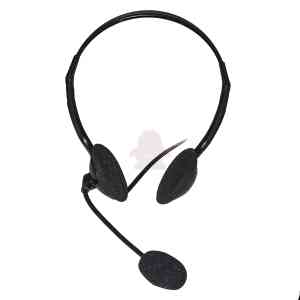 LINK CUFFIA CON MICROFONO ORIENTABILE, CONNETTORE 1 X 3,5 MM E CONTROLLO VOLUME