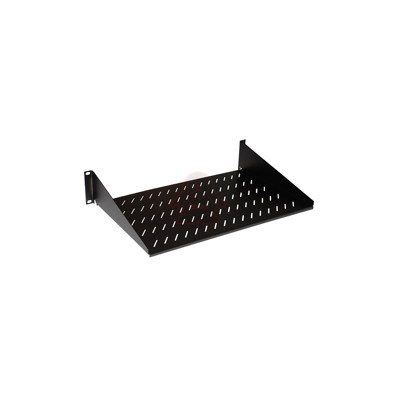 LINK RIPIANO PER ARMADIO 19" 2 UNITA PROFONDITA 250 MM. (UNIVERSALE) COLORE NERO