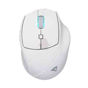 SHARKOON MOUSE WIRELESS OFFICEPAL, ERGONOMICO, BIANCO