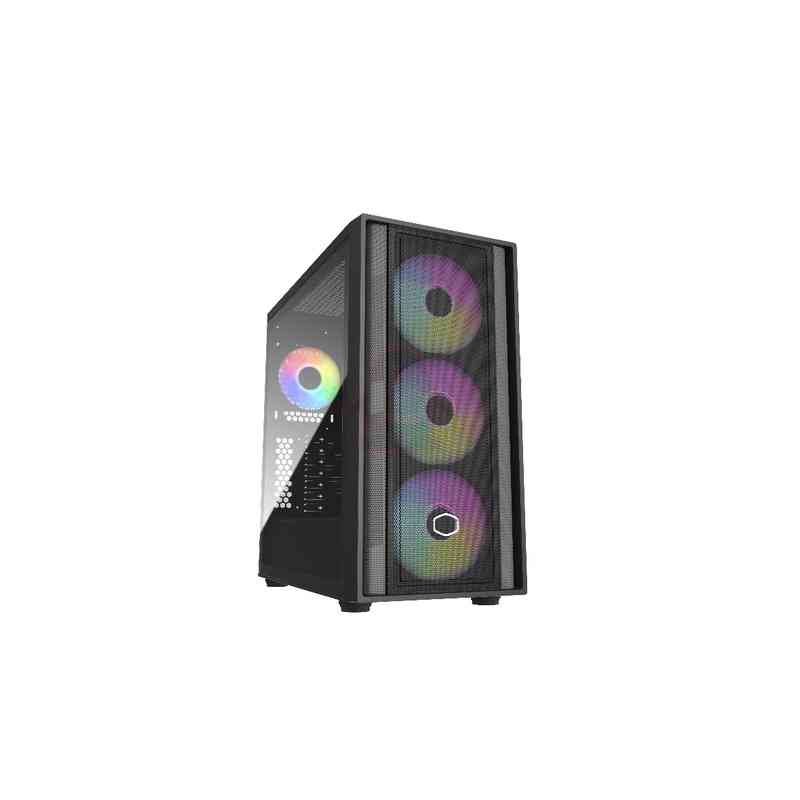 COOLER MASTER CASE SUPPORTO MB CONNETTORI RETRO 4 VENTOLE ARGB (3X140 FRONTE, X120 R