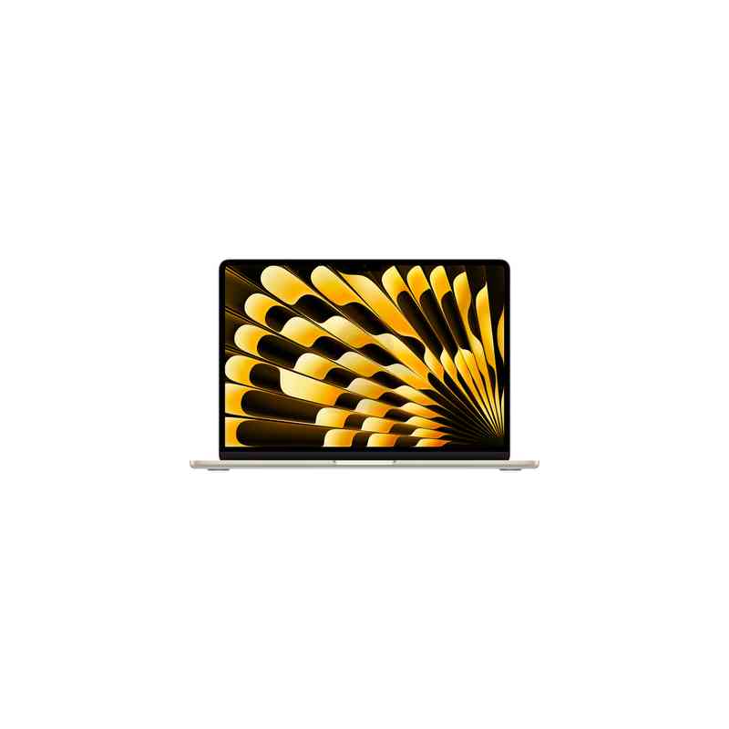 APPLE 13INCH MACBOOK AIR APPLE M3 CHIP WITH 8CORE CPU AND 10CORE GPU 24GB 512GB SSD STARLIGH