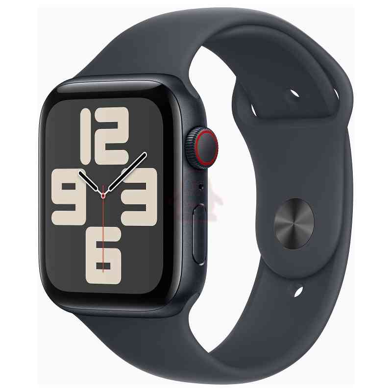 APPLE WATCH SE GPS + CELLULAR 44MM MIDNIGHT ALUMINIUM CASE WITH MIDNIGHT SPORT BAND - S/M