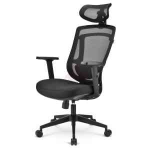 SHARKOON SEDIA OFFICE FABRIC SEAT BASE  3D ARMREST  HEADREST MAX WEIGHT CAPACITY 100KG
