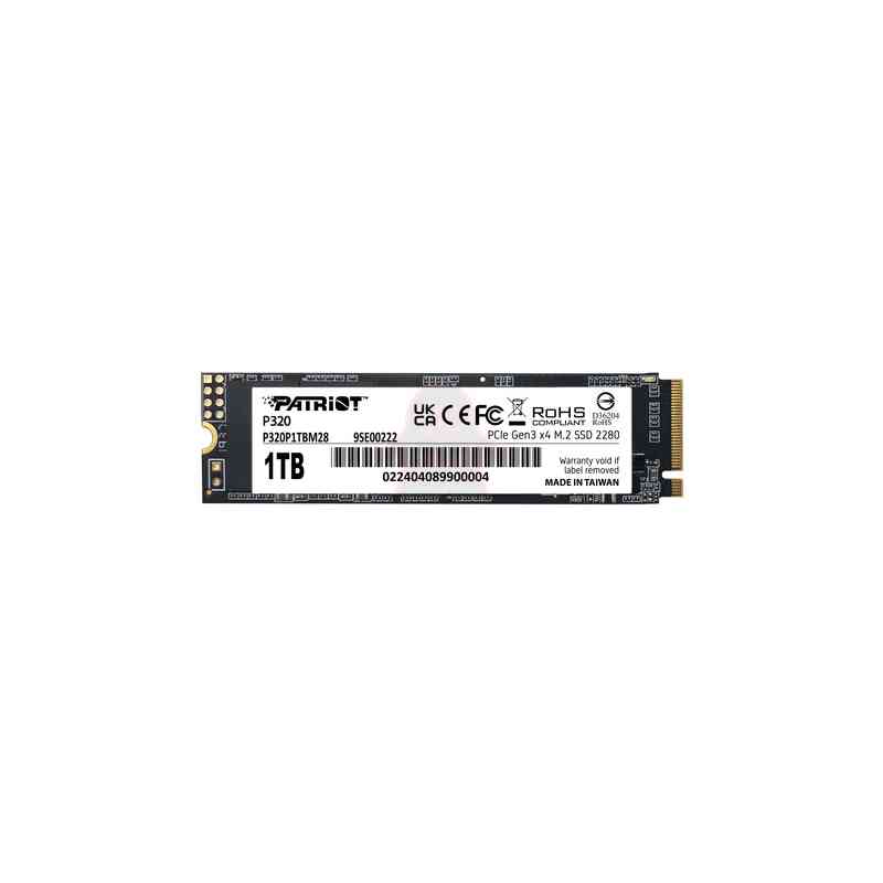 PATRIOT SSD P320 1TB M.2280 PCI-E R/W 3000/2200MB/S