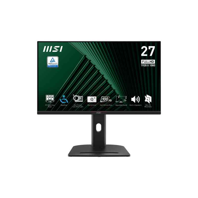 MSI MONITOR 27 LED IPS 16:9 FHD 1MS 100hz, PIVOT, VGA/HDMI, MULTIMEDIALE