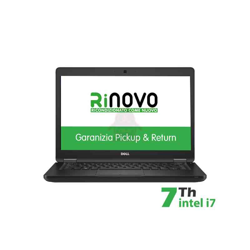 RINOVO DELL NB REFURBISHED LATITUDE E5480 I7-7X00U DDR4 8GB SSD 240GB W10P 14 NO DVD GRADE A 1Y